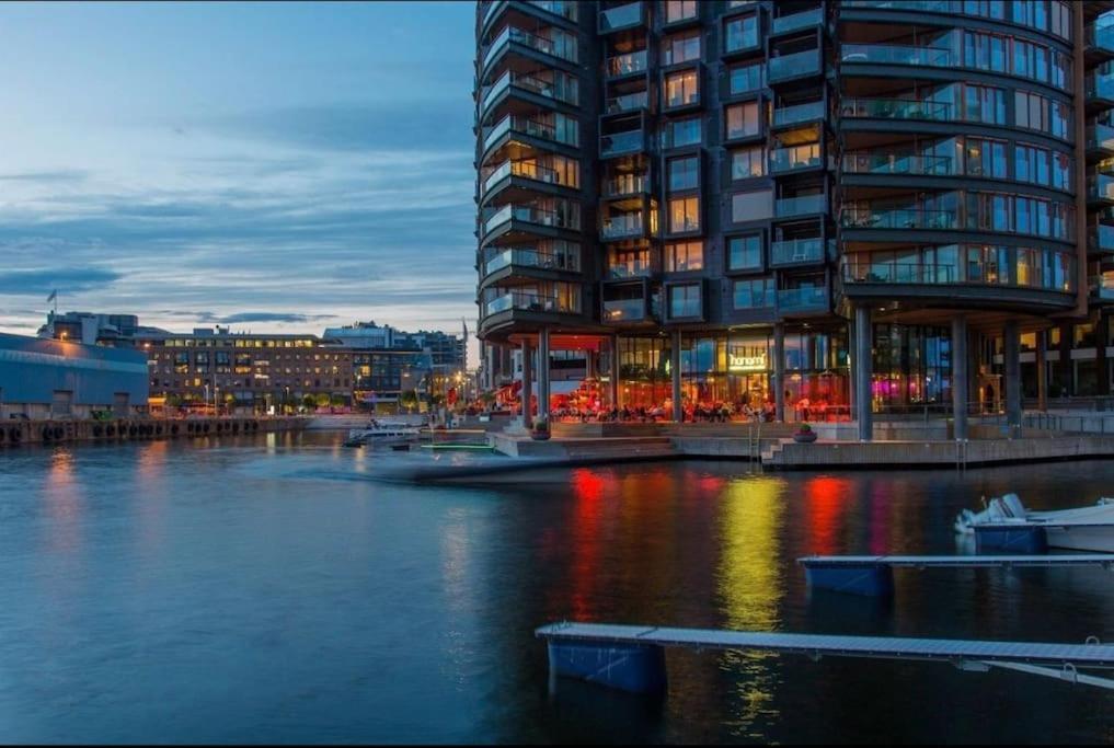 Tjuvholmen - Sjoside Hjem Apartment Oslo Bagian luar foto